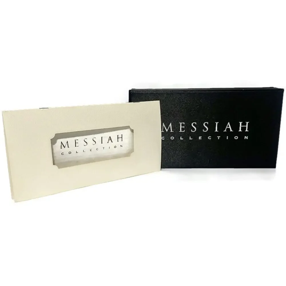 Messiah Collection Christmas Ornaments Silver Boxed Set of 5 by Son Corporation